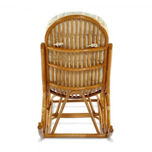 Кресло-качалка с подножкой 05-17 (Ротанг)
